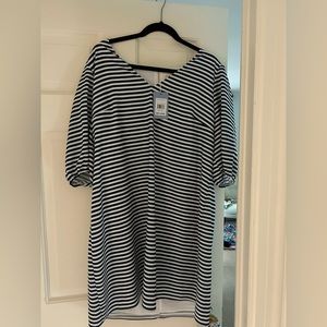Sail to Sable striped dress xxl